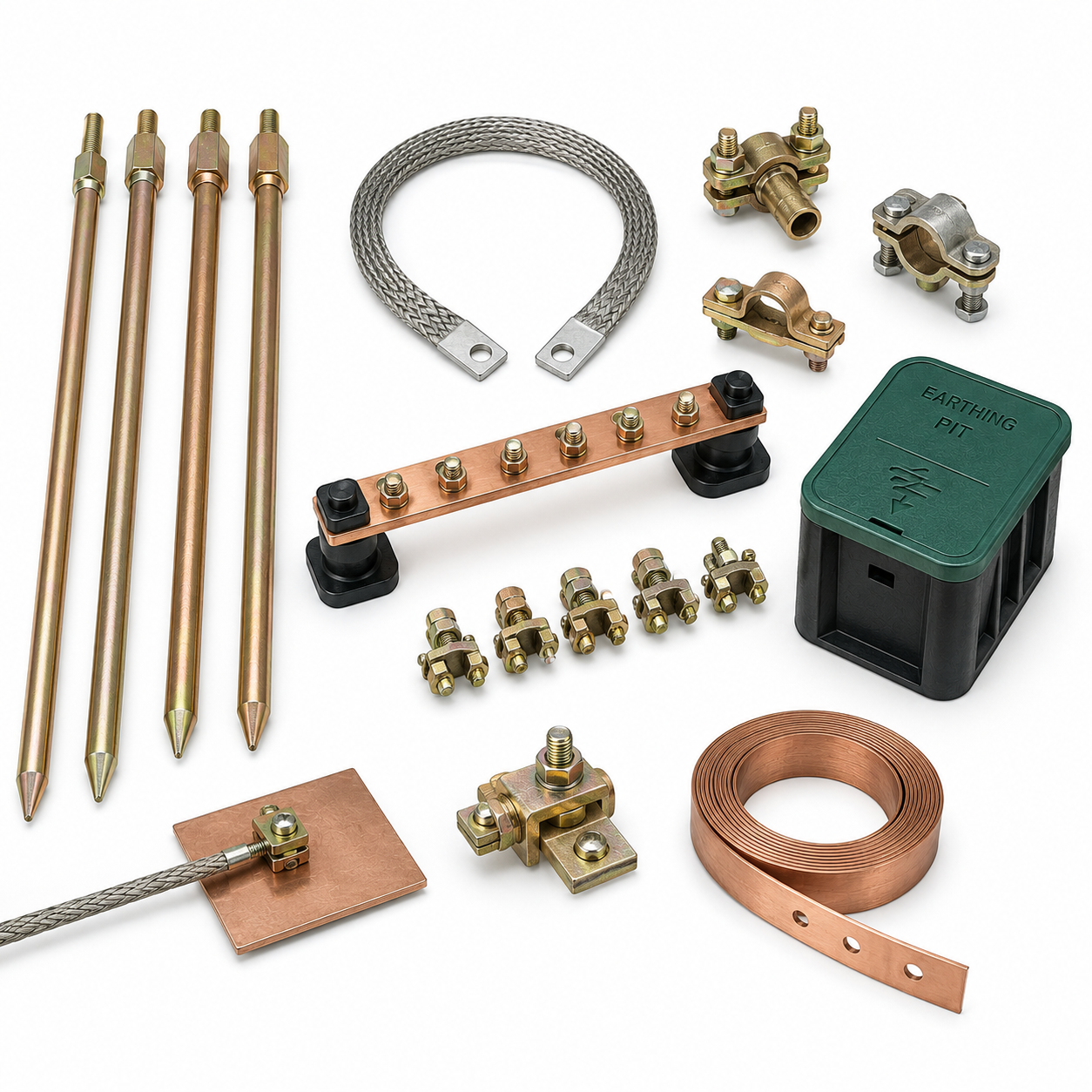 Earthing Electrodes & Plates